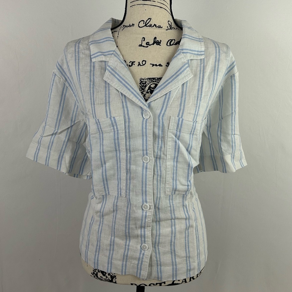 NEW Buffalo David Bitton Button-Down Shirt Women's XL